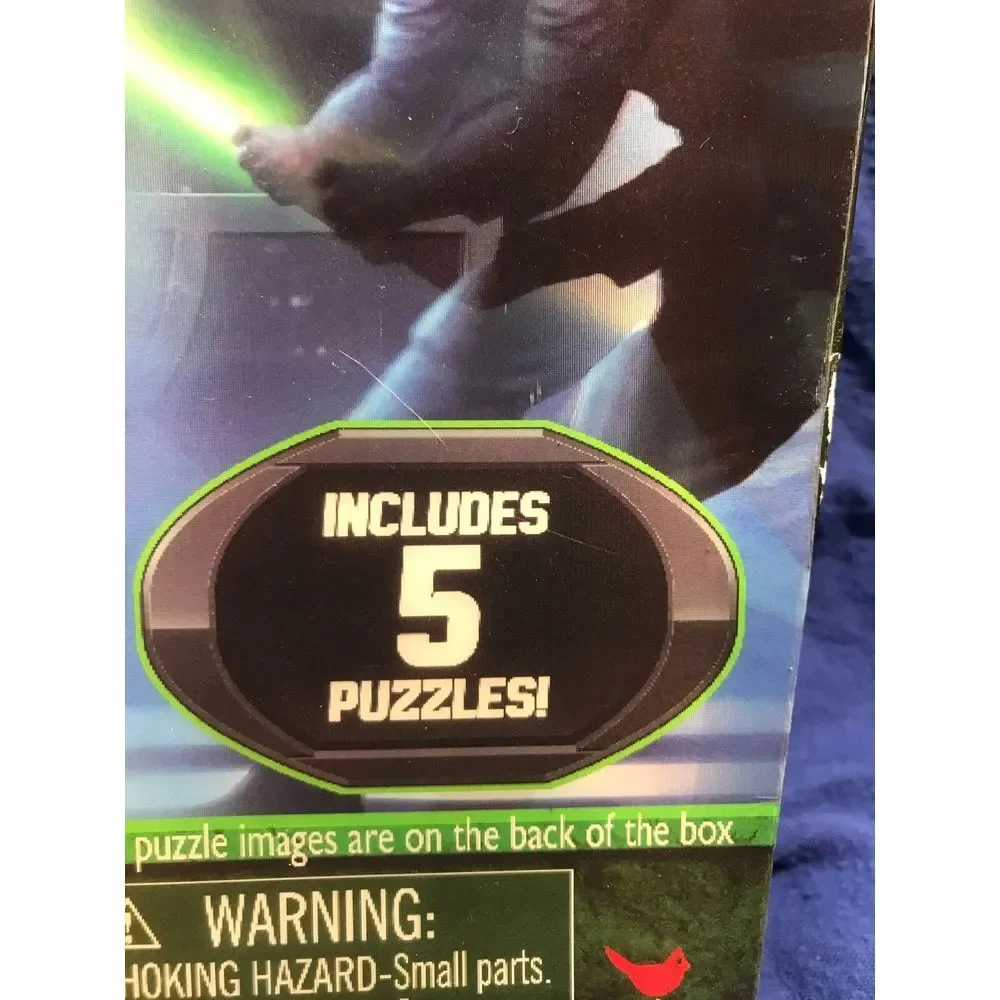 Star Wars 3D 5 pack sealed not opened vintage Jigsaw puzzle pack by Cardinal NEW